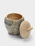 Банка для сыпучих продуктов, 12×12×12.5 см, бамбук - Фото 2