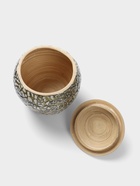 Банка для сыпучих продуктов, 12×12×12.5 см, бамбук - Фото 3
