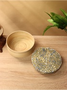 Банка для сыпучих продуктов, 16×16×6.5 см, бамбук - Фото 3