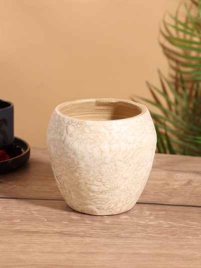 Ваза, 12×12×11 см, бамбук