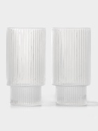 Стаканы Magistro «Грани», 450 мл, 7×13.8 см, набор 2 шт., стекло, прозрачные - Фото 4