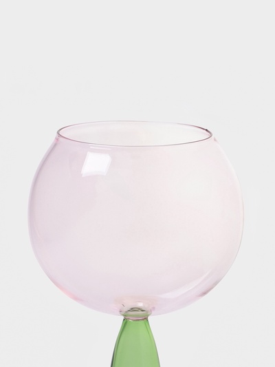 Бокал для вина Доляна «Балун», 480 мл, 10×20 см, стекло, разноцветный