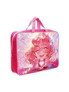 Папка с ручками текстильная А4, 360×245×70 мм, Calligrata TOP «В розовых очках» - Фото 3