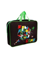 Папка с ручками текстильная А4, 360×245×70 мм, Calligrata Top «Игра» - Фото 3