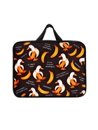 Папка с ручками текстильная А4, 360×245×70 мм, Calligrata TOP «Бананогусь» - Фото 2