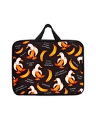 Папка с ручками текстильная А4, 360×245×70 мм, Calligrata TOP «Бананогусь» - Фото 4