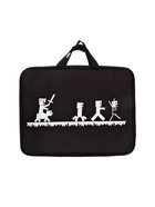 Папка с ручками текстильная А4, 360×245×70 мм, Calligrata Top «Пиксельный бой» - Фото 2