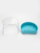 Купалка для птиц, 12×9×11 см, внешняя, бирюзовая - Фото 8