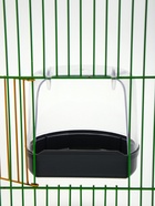 Купалка для птиц, внешняя 12×9×11 см, серая - Фото 5