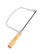 Лобзик ручной ТУНДРА, деревянная рукоятка, в комплекте пилки, 130 мм - Фото 4