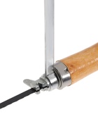 Лобзик ручной ТУНДРА, деревянная рукоятка, в комплекте пилки, 130 мм - Фото 5