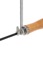 Лобзик ручной ТУНДРА, деревянная рукоятка, в комплекте пилки, 130 мм - Фото 6