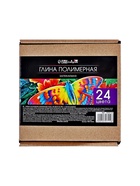 Набор глина полимерная запекаемая Calligrata, 24 по 20 г, с аксессуарами, в гофрокоробе - Фото 4