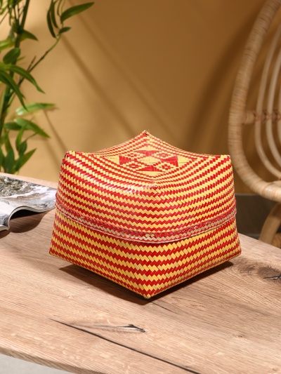 Корзинка плетёная «Севилья», 24×24×15 см