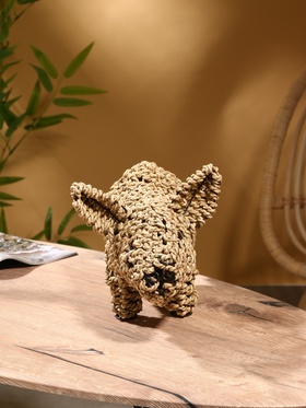 Сувенир плетёный «Капибара», 40×20×23 см, сиграсс