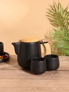 Набор для чаепития «Загадка», чайник, 2 стакана, керамика - Фото 3