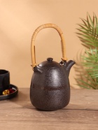 Набор для чаепития «Рахмат», чайник, 2 стакана, керамика, чёрный - Фото 4