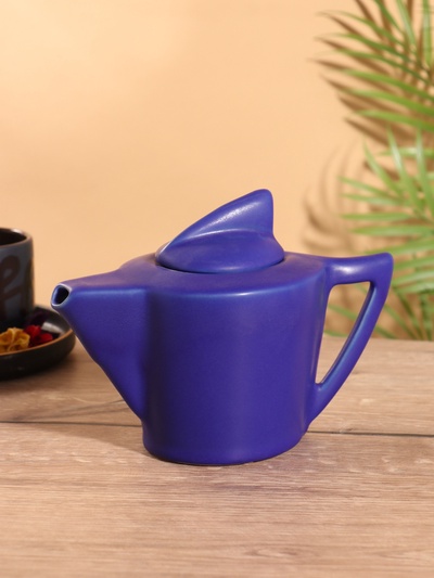 Чайник заварочный «Акула», керамика, синий