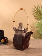 Чайник заварочный «Флоренс», керамика, коричневый - Фото 2