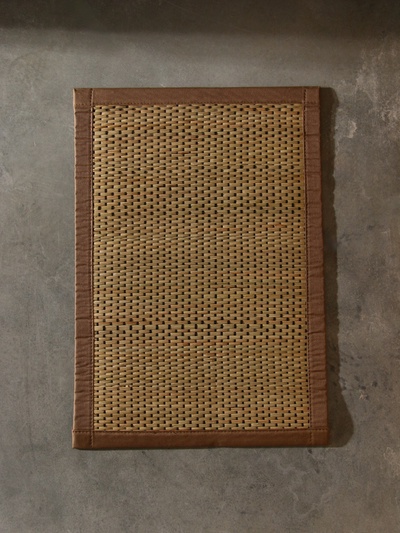 Коврик плетёный из сиграса, 60×40×0.7 см