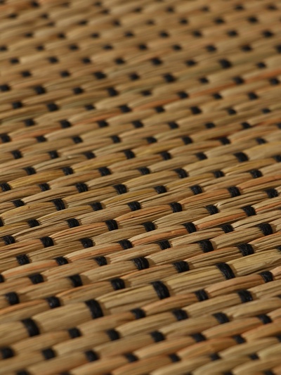 Коврик плетёный из сиграса, 60×40×0.7 см