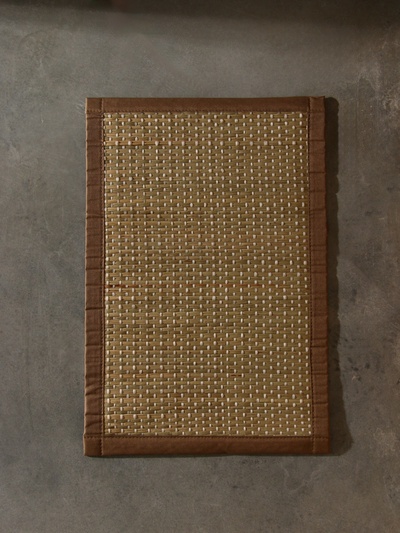 Коврик плетёный из сиграса, 60×40×0.7 см