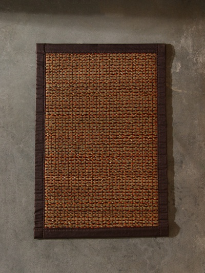 Коврик плетёный из сиграса, 60×40×0.7 см