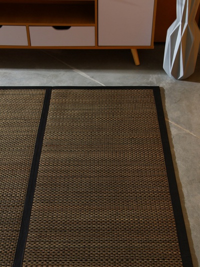 Коврик плетёный из сиграса, 200×120×0.7 см