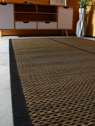 Коврик плетёный из сиграса, 200×120×0.7 см