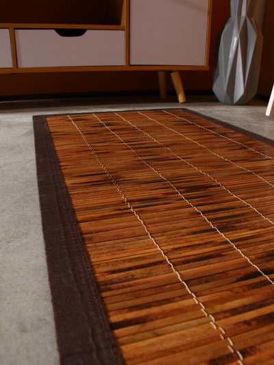Коврик плетёный из кокосовых листьев, 100×50×0.8 см