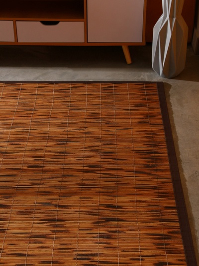 Коврик плетёный из кокосовых листьев, 300×200×0.8 см