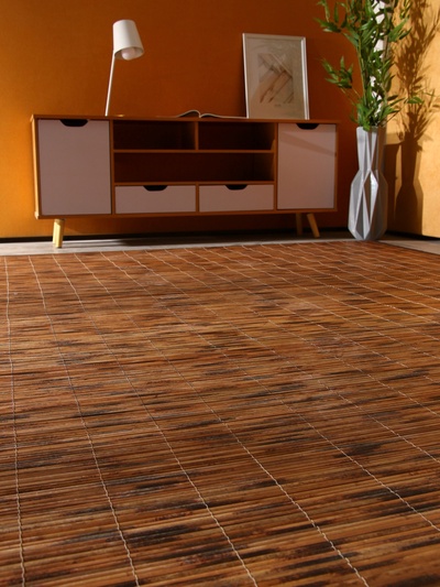 Коврик плетёный из кокосовых листьев, 300×200×0.8 см