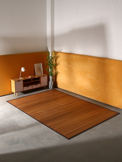 Коврик плетёный из кокосовых листьев, 300×200×0.8 см