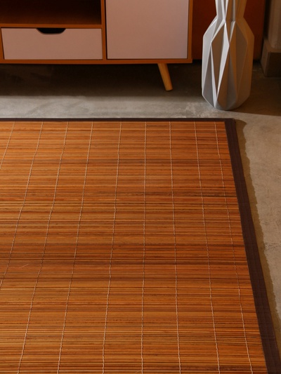 Коврик плетёный из кокосовых листьев, 300×200×0.8 см