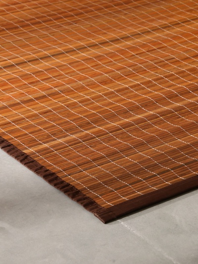 Коврик плетёный из кокосовых листьев, 200×200×0.8 см