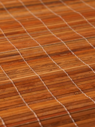 Коврик плетёный из кокосовых листьев, 200×200×0.8 см