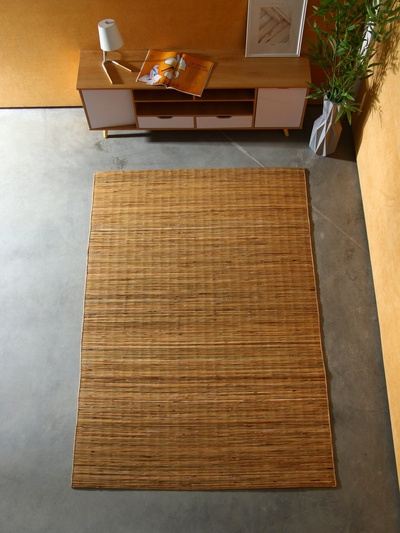 Коврик плетёный из ротанга, 200×140×0.6 см