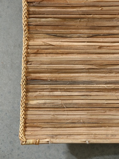 Коврик плетёный из ротанга, 200×140×0.6 см