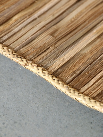 Коврик плетёный из ротанга, 200×140×0.6 см