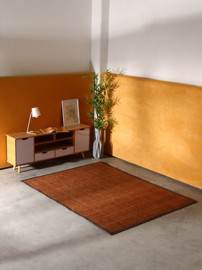 Коврик плетёный из ротанга, 200×140×0.7 см