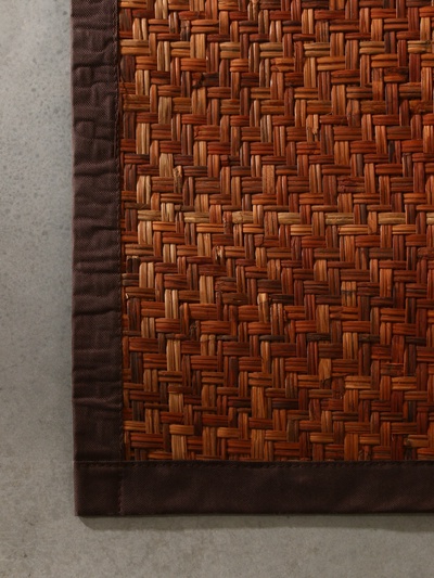 Коврик плетёный из ротанга, 200×140×0.7 см