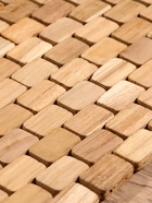 Коврик из тикового дерева, 30×20×0.7 см - Фото 5