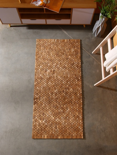 Коврик из тикового дерева, 150×70×0.7 см