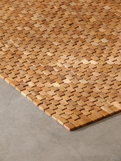 Коврик из тикового дерева, 150×70×0.7 см