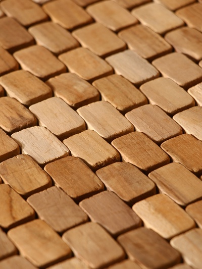 Коврик из тикового дерева, 150×70×0.7 см