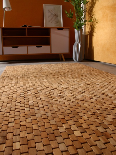 Коврик из тикового дерева, 200×100×0.7 см