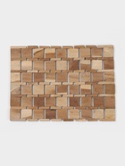 Коврик из тикового дерева, 40×30×0.7 см - Фото 2