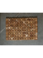 Коврик из тикового дерева, 60×40×0.7 см - Фото 3