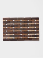 Коврик из тикового дерева, 30×20×0.7 см - Фото 2