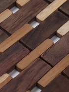 Коврик из тикового дерева, 30×20×0.7 см - Фото 4